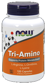 Tri-Amino (120 Caps) NOW Foods